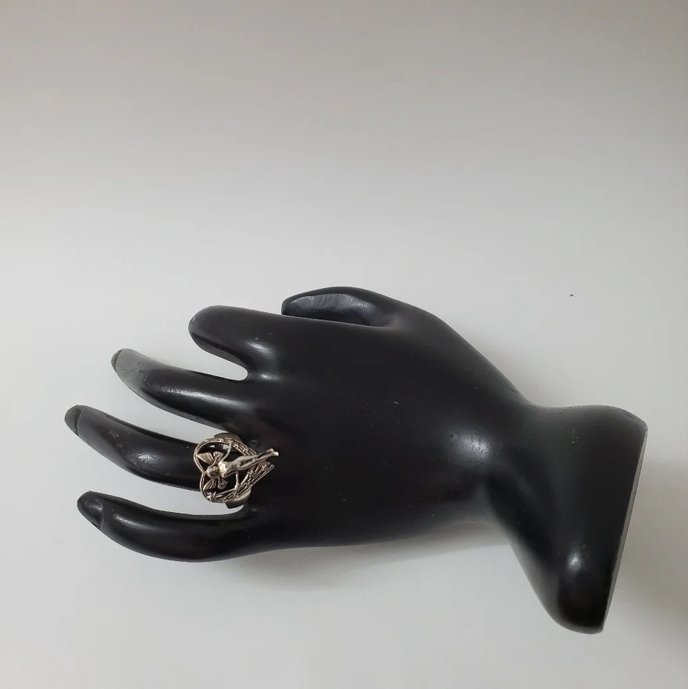 Seductive Celestial Enchantress Sterling Silver 925 Ring
